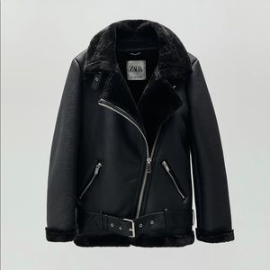 Zara biker coat
